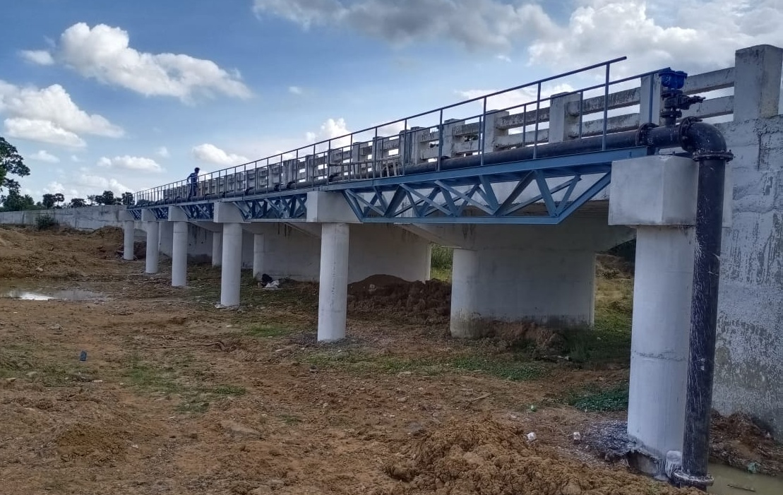 Chennai Metro Water - Pipe Carrier Bridge, CMWSSB